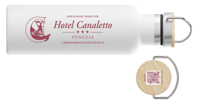 Image of Borraccia termica con logo 0,500 Lt