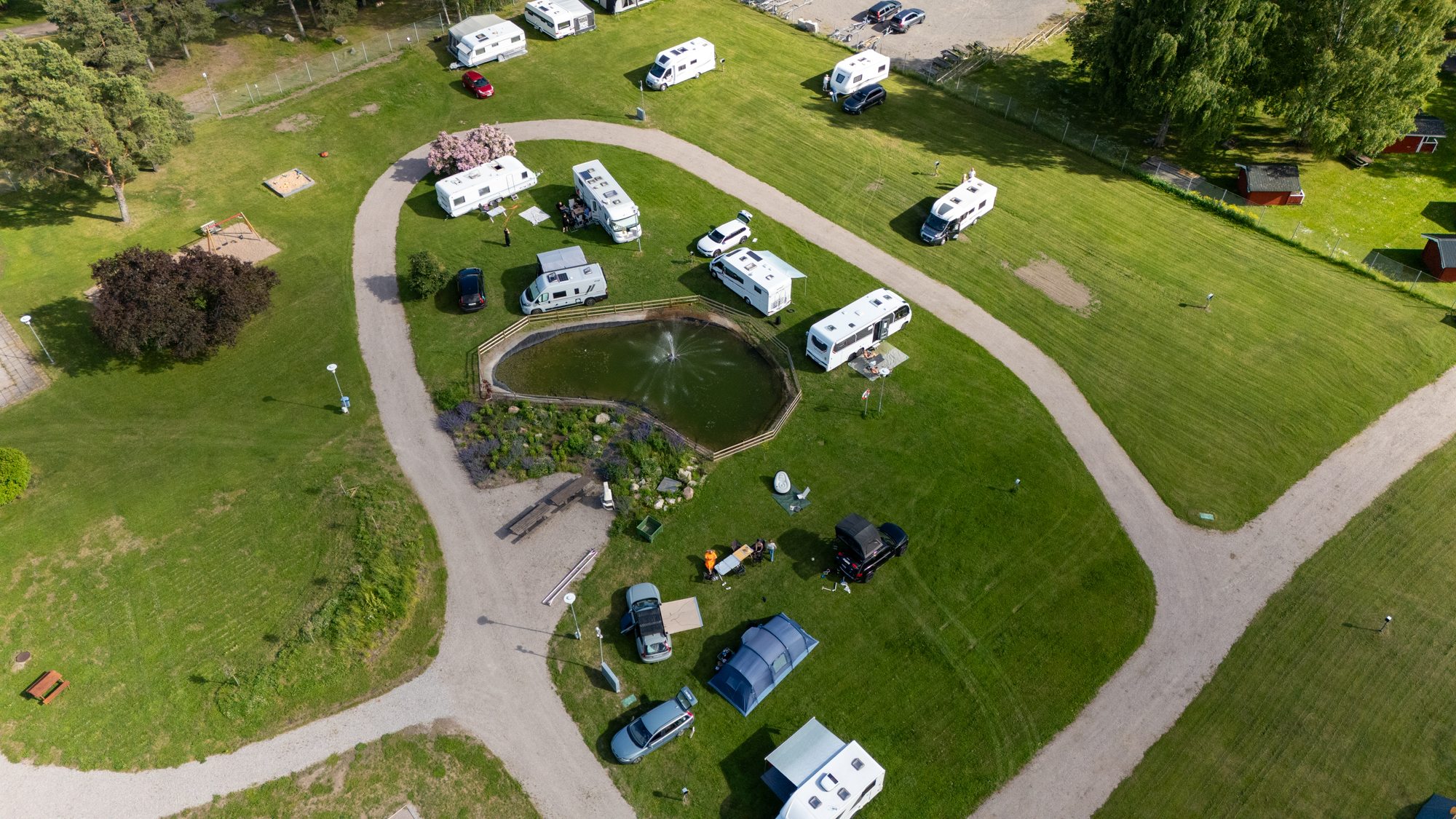 Camping Stellplatz "Lunden" Wohnwagen/Wohnmobil - Strom möglich