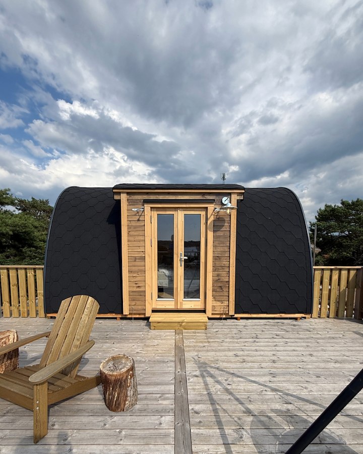 Glamping cabins