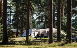 Campingplats med el 100m2