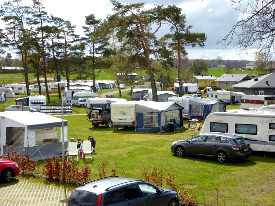 Camping pitch