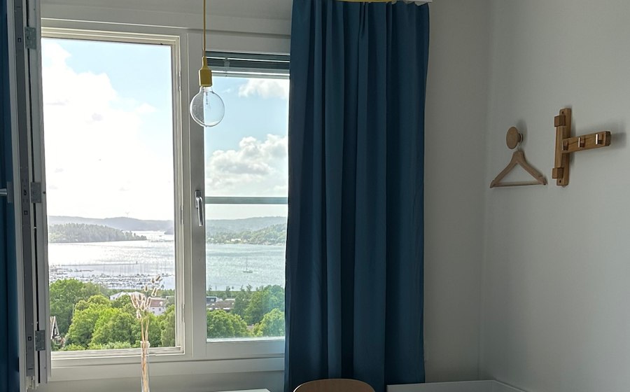 Tvåbäddsrum med havsutsikt (Hotellstandard)