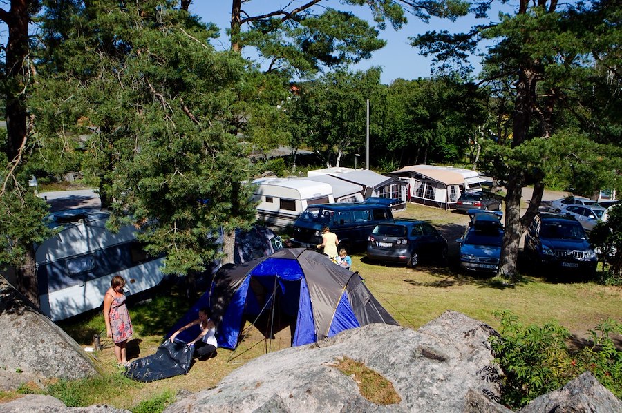 Camping pitch