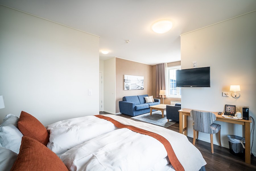 Deluxerom med havutsikt