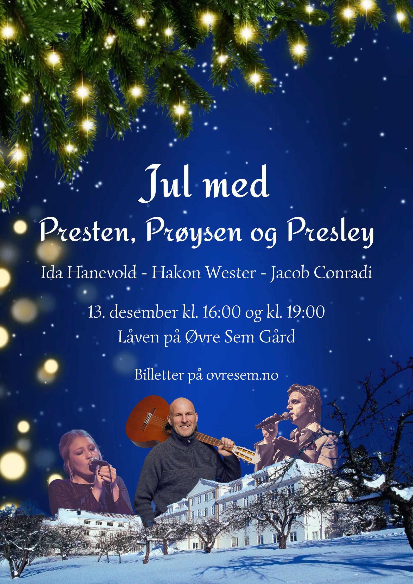 Julekonsert med Presley, Prøysen og Presten