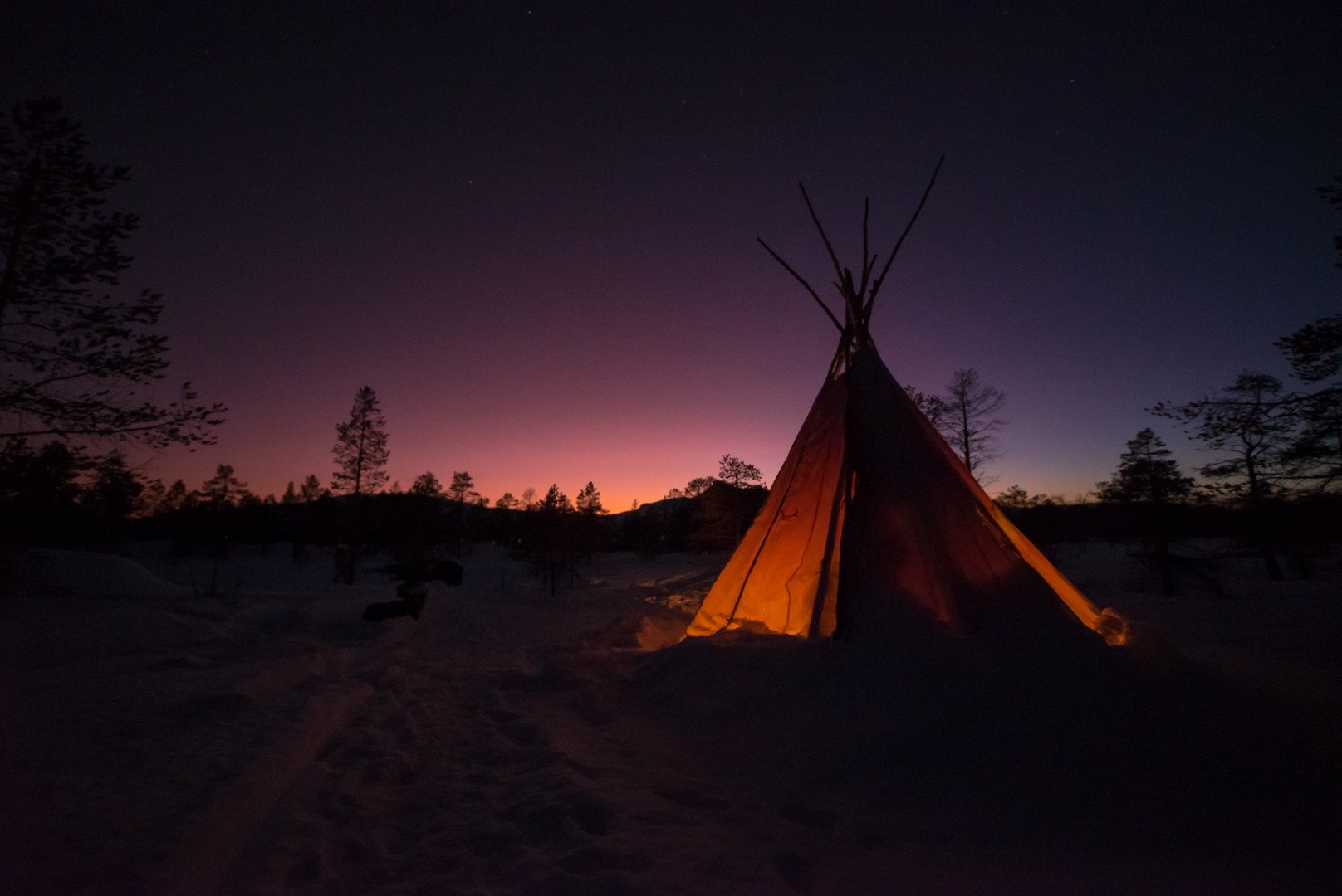 Image of Sami storytelling and reindeer feeding 09 - 13
