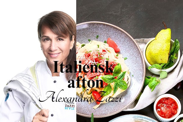 Boka Italian with Alexandra Zazzi October 24 & 25 på Dömle Herrgård Spa & Resort