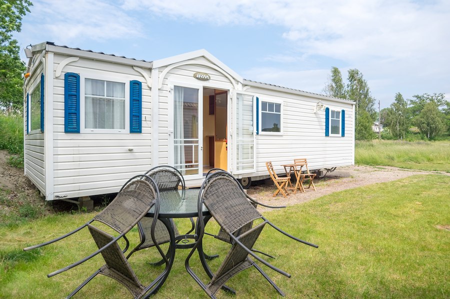 Static caravan type C3 (4+2 beds, WC/shower)