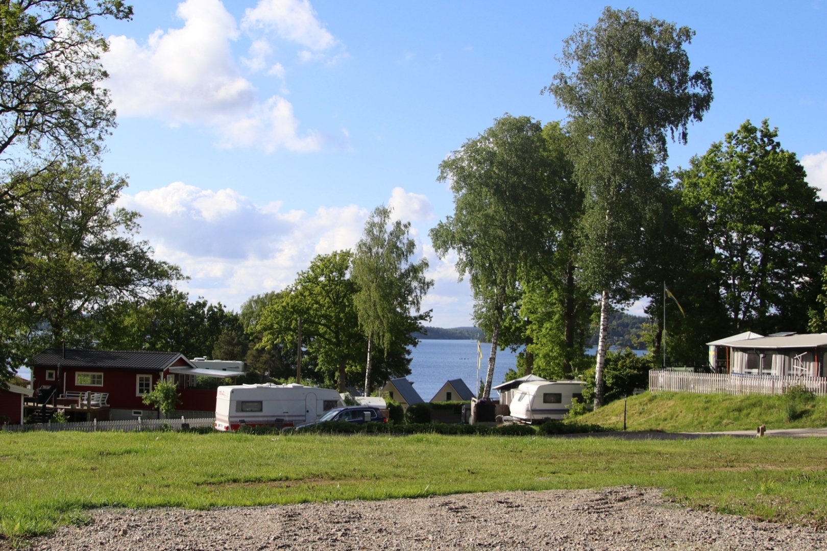 Lång campingtomt max 12 m