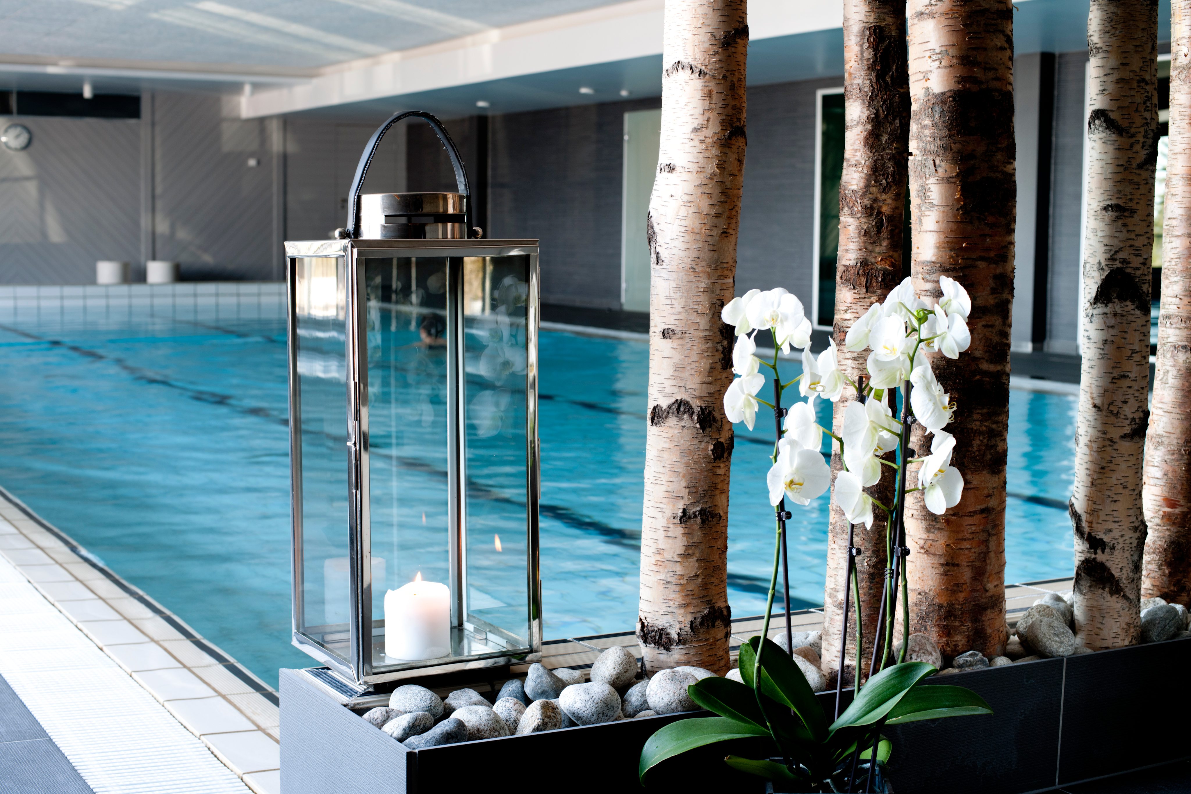 Entrance to the wellness area