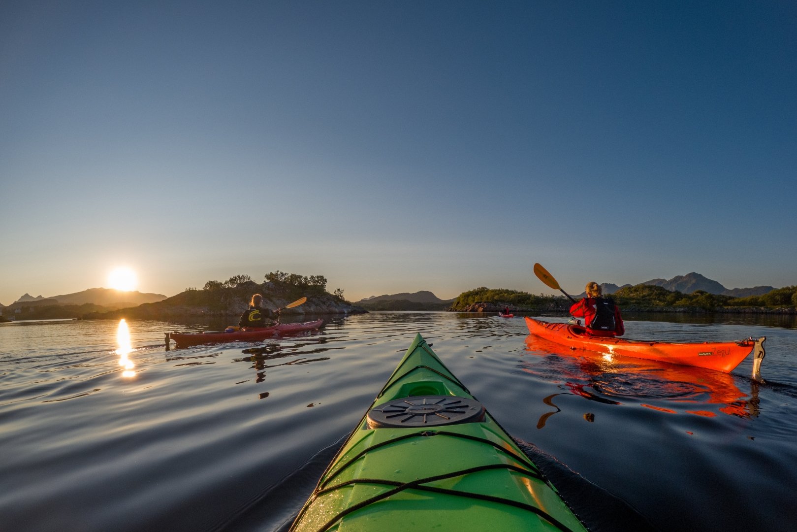 Image of Guided kayaking trip