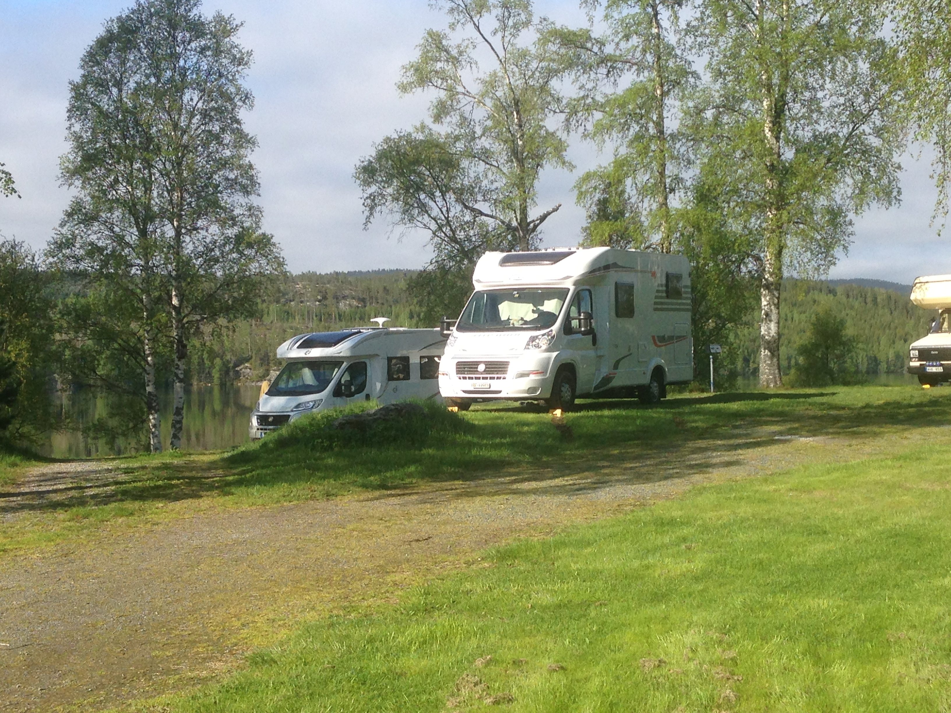 Platz für Wohnmobil mit Strom Nr. 43