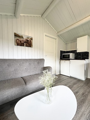 Hytte enkel standard u/innlagt vann 1 soverom