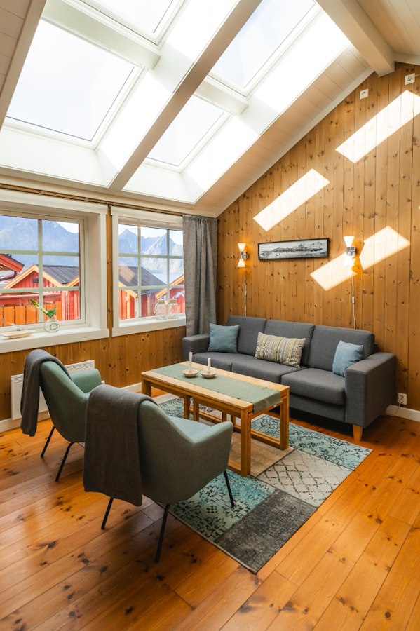Leilighet med takvindu 