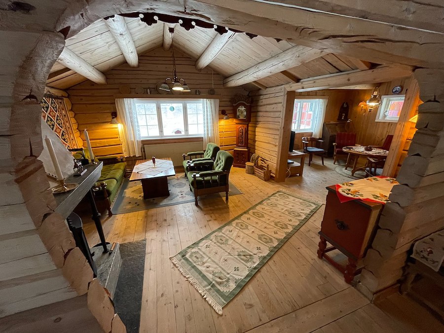 Große Hütte/Ferienhaus