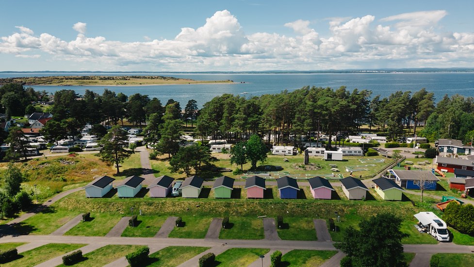 Overzichtskaart van hutten en dagplaatsen-image