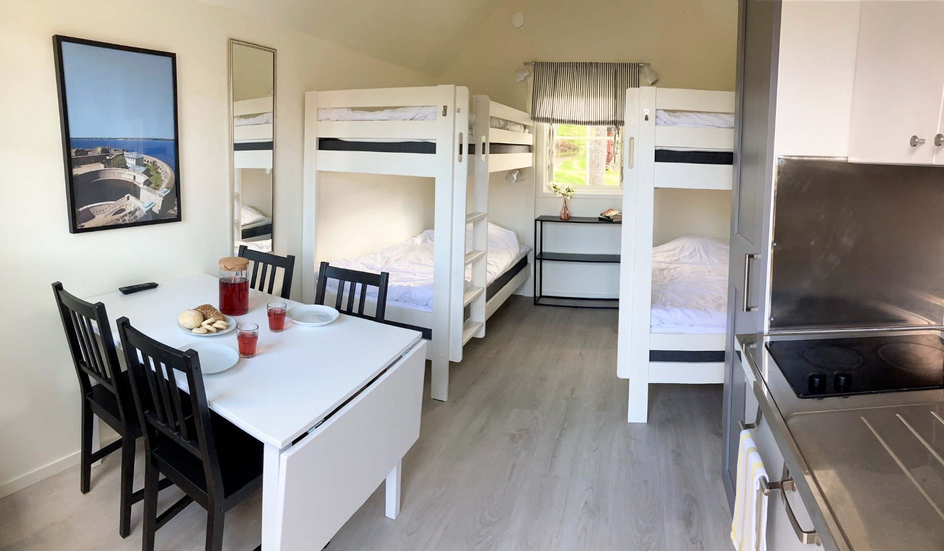 Ferienhaus (4 Betten, 14 m², ohne WC/Dusche)
