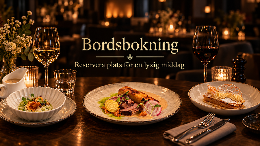 Bordsbokning 