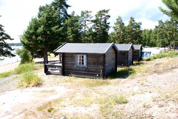 Campinghütte Nr. 1 ’Strandvägen 1’ (4 Betten, ohne WC/Dusche)