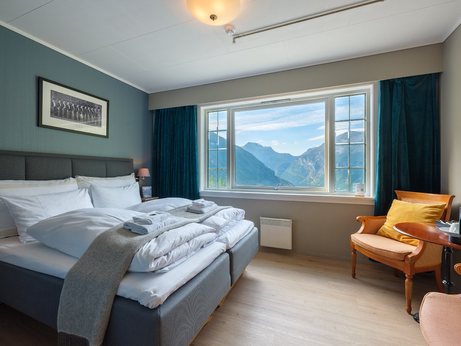 Dobbeltrom Fjordutsikt