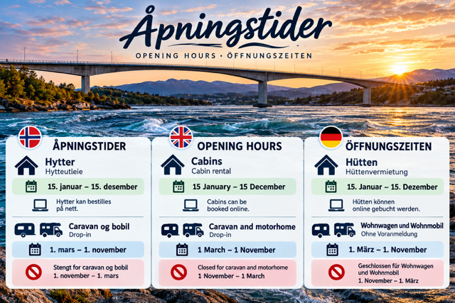 Åpningstider