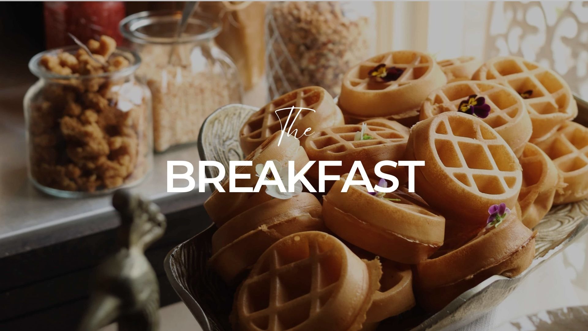 Breakfast buffet at our house!