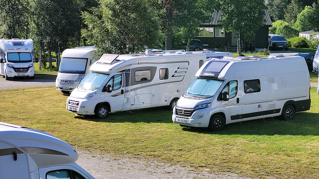 Camping pitches - Terrassen