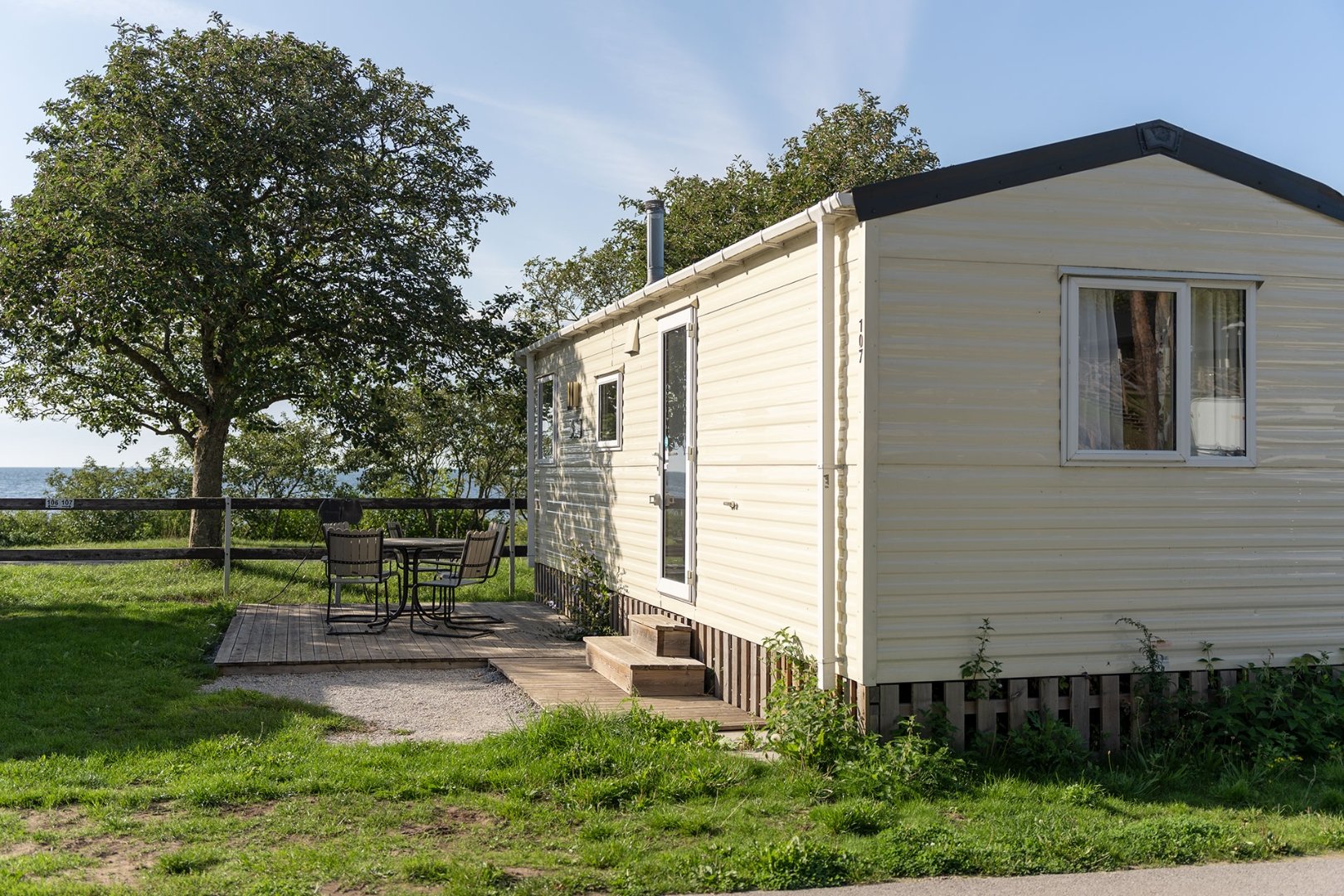 Mobile Home 4 Betten, 25 qm (WC/Dusche)