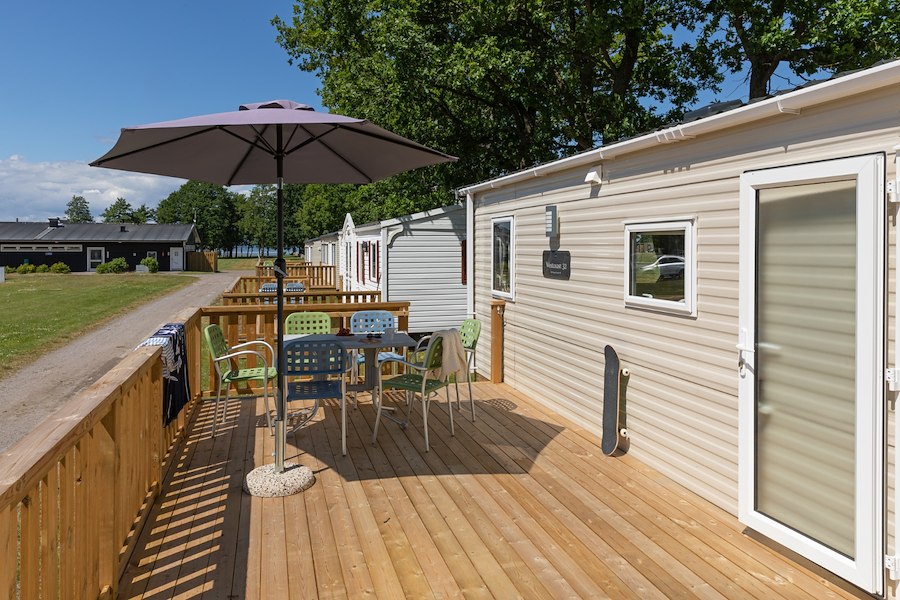Mobile home Type 1, 4 beds, (2 adults+2 children, WC/Shower) 