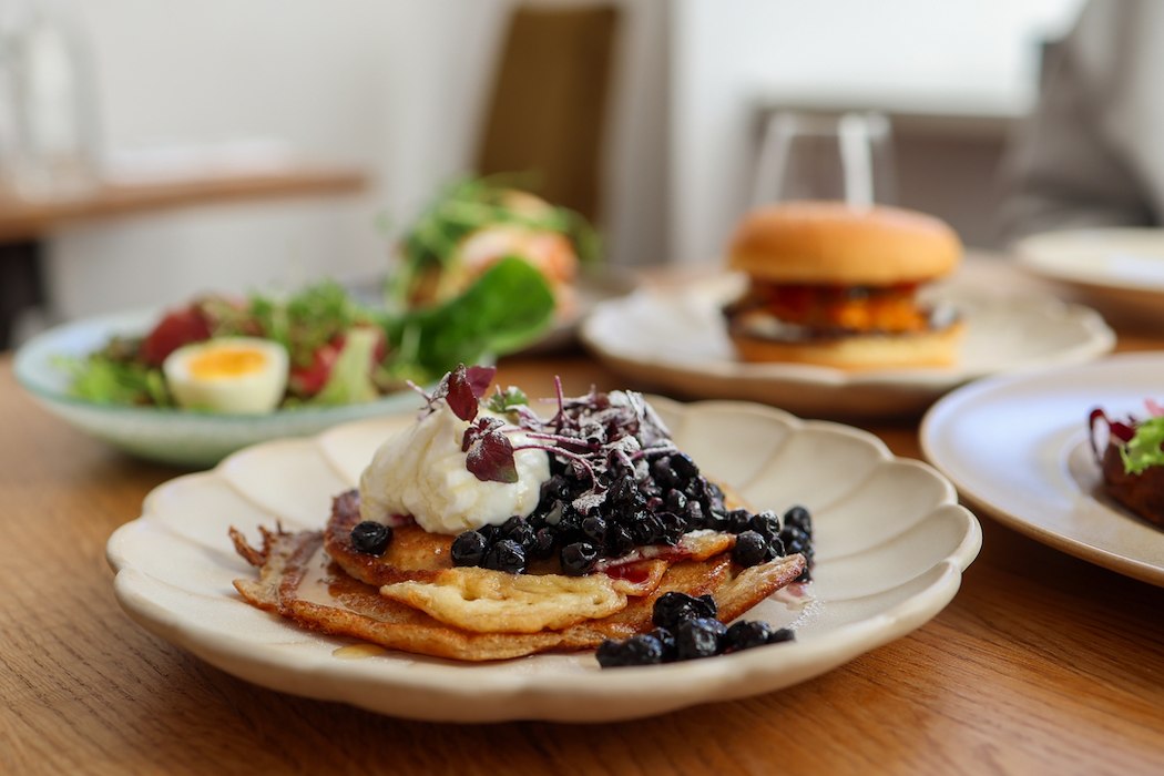 voucher-Champagnebrunch med ett glas champagne 