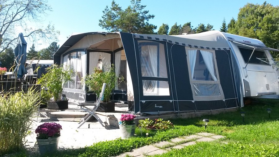 Camping pitch caravan/motorhome/tent incl electricity