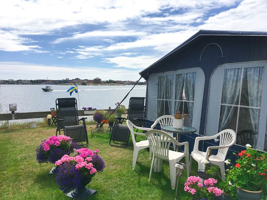 Camping pitch Zone Blue