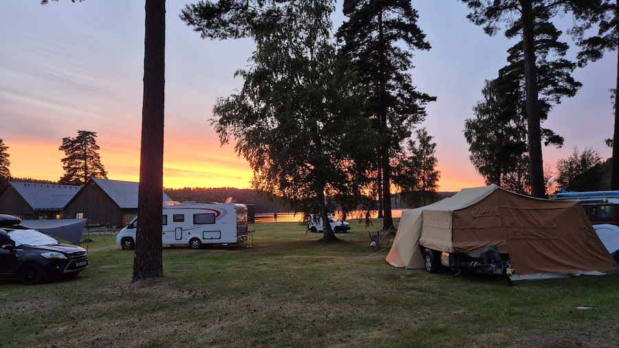 Camping pitch caravan/motorhome/tent excl. electricity