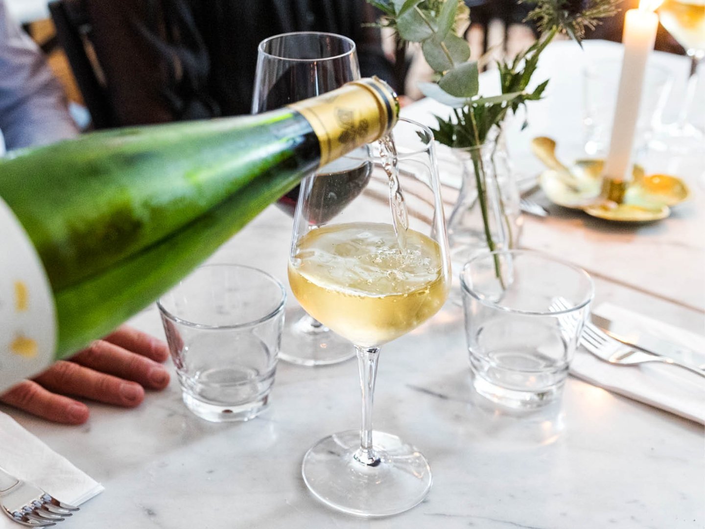 Sexrätters nyårssupé med drycker (alkoholfria)