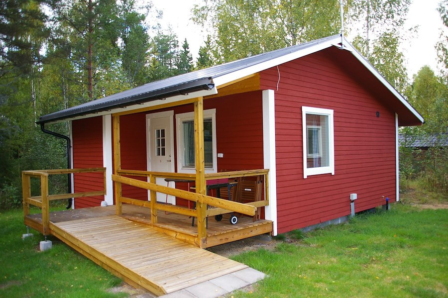 Cottage (4+2 beds, WC/shower, suitable for disabled)