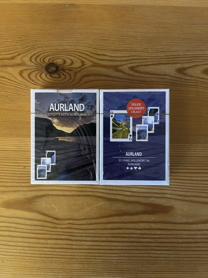 Deck of cards from Aurland